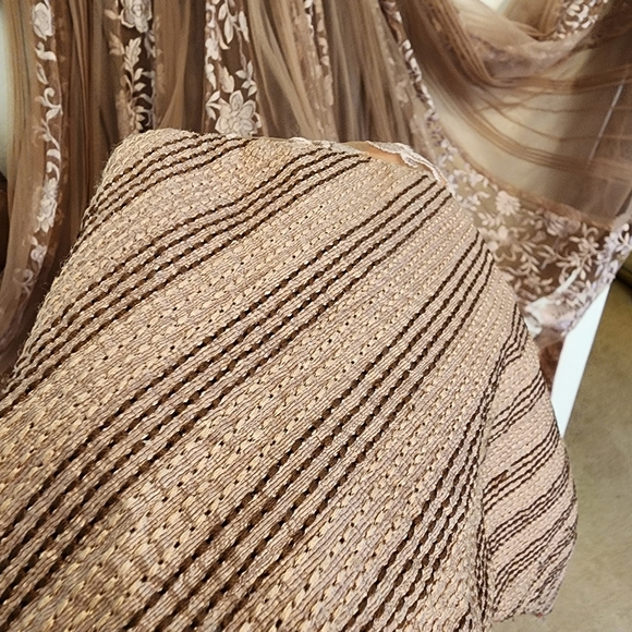 Fancy Anarkali Dress - Mauve - 39" Medium - Picture 6 of 15